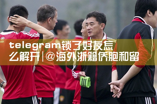 telegram锁了好友怎么解开