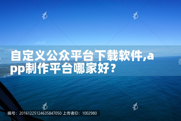 自定义公众平台下载软件