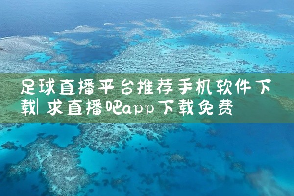 足球直播平台推荐手机软件下载