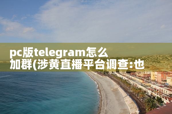 pc版telegram怎么加群